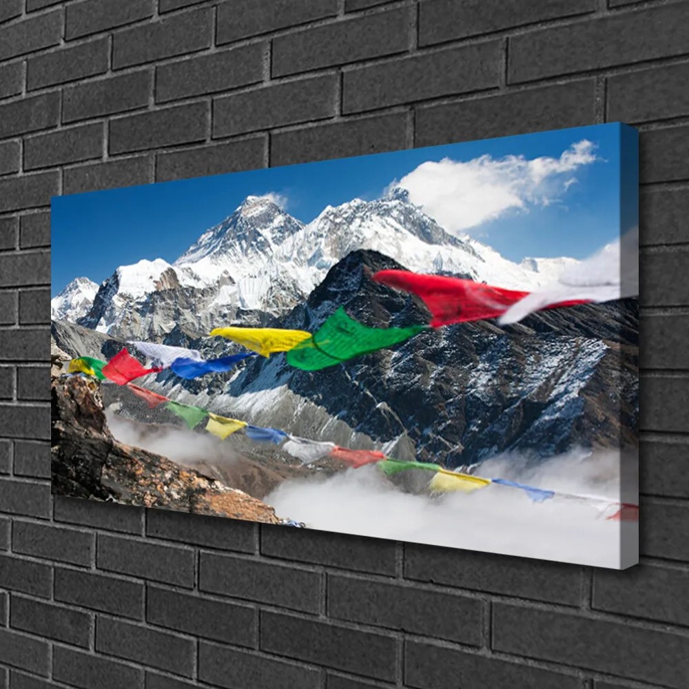 Obraz na plátne Hory krajina 120x60 cm