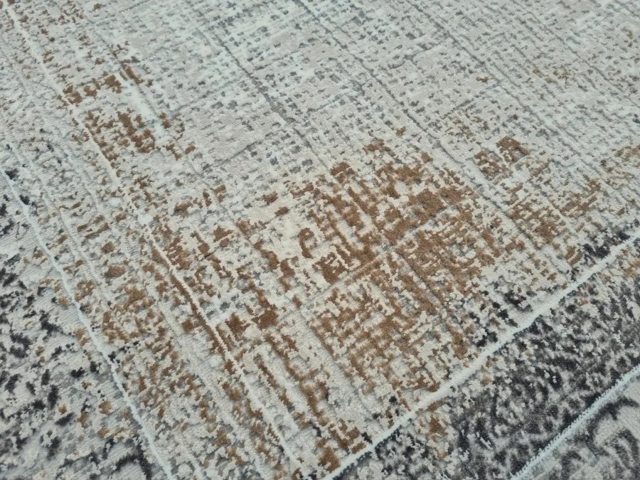 DC Koberec Exclusive 489 tmavá vizion zlatá Rozmer: 160×220 cm