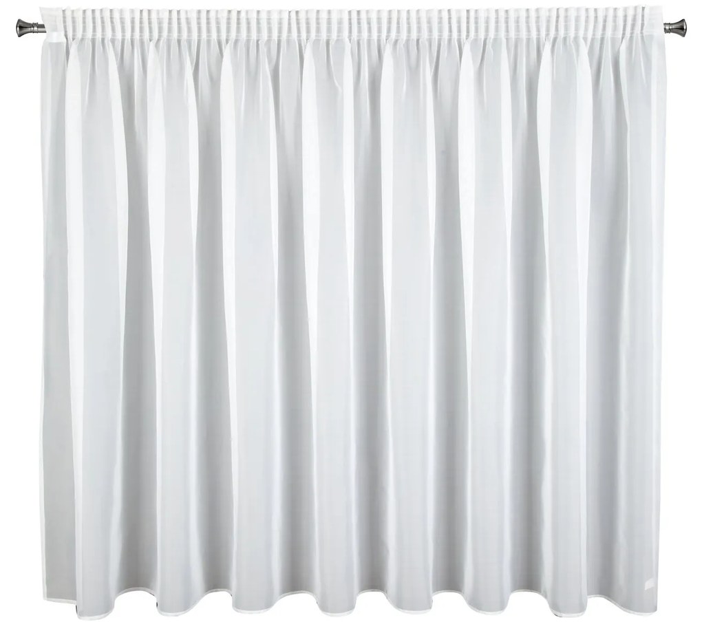 ZÁCLONA NA PÁSKE LUCY 300X160 CM BIELA