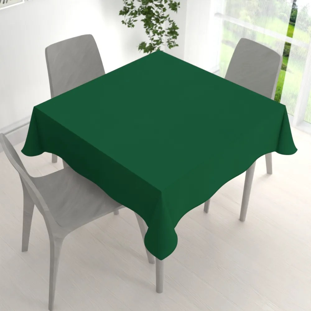 Biante Teflónový štvorcový obrus - Paris TF-064 Zelený 150x150 cm