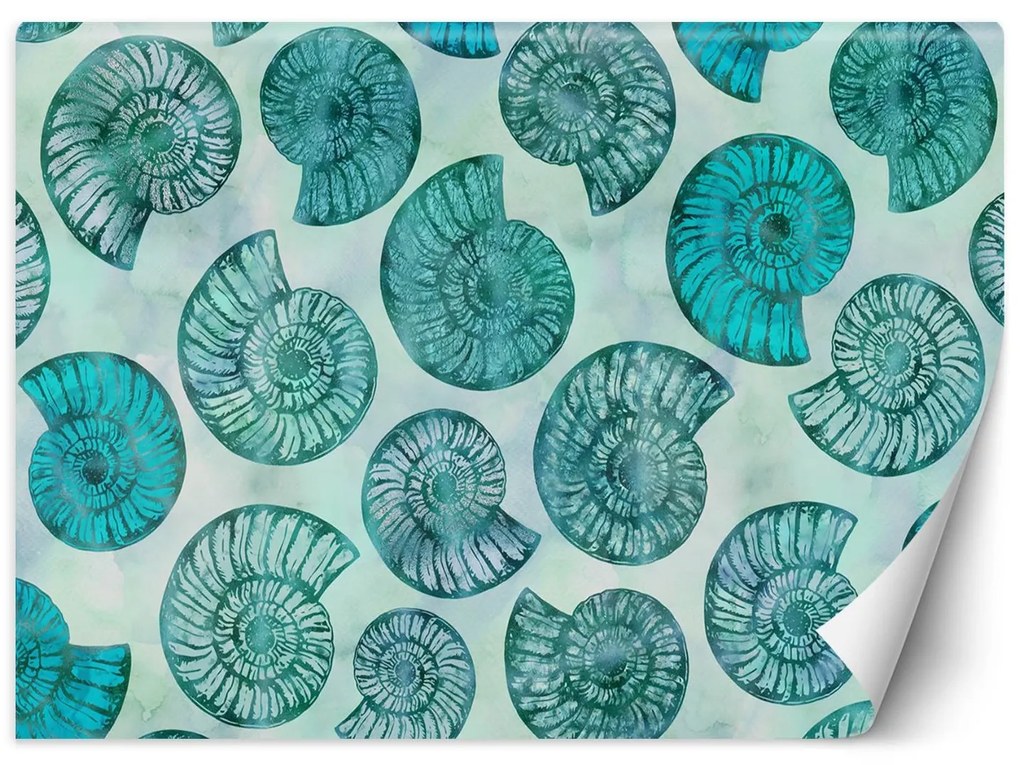 Gario Fototapeta Modré škrupiny - Andrea Haase Materiál: Vliesová, Rozmery: 250 x 175 cm