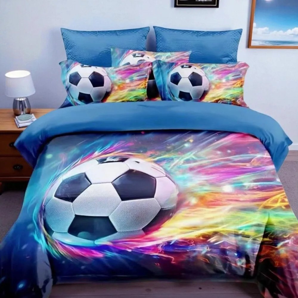 Obliečky PULLA RAINBOW 3-dielna sada 140x200 cm