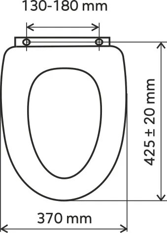 Novaservis - sedátko duroplast, WC/UNIVERSAL