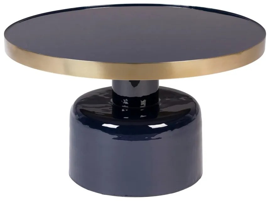 Kovový okrúhly odkladací stolík ø 60 cm Glam – Zuiver