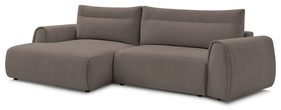 Hnedá rohová pohovka Aden – Bobochic Paris