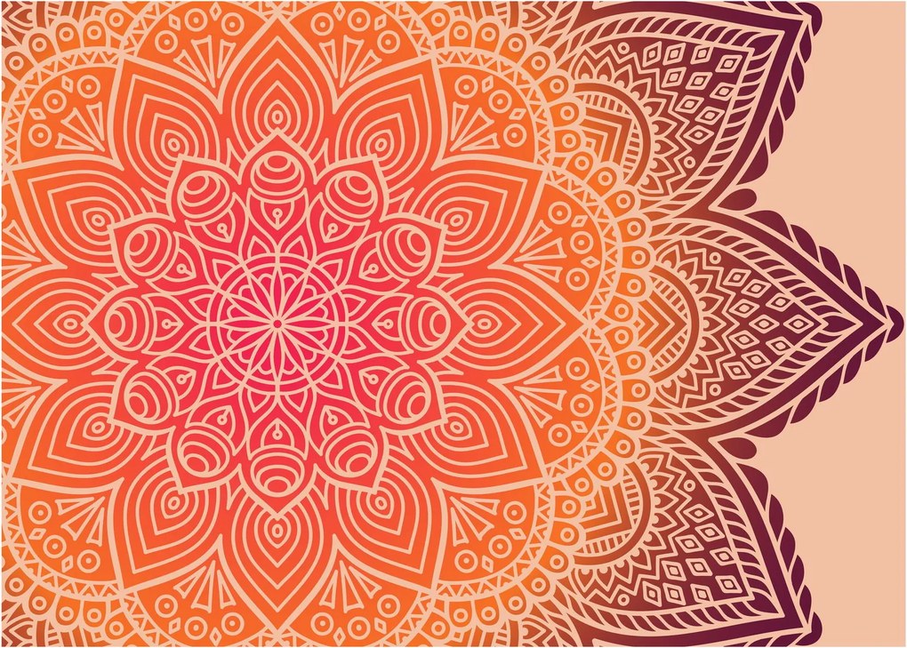 Obraz - Mandala umenia (70x50 cm)