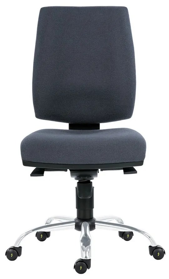 Pracovná stolička Sync Antistatic bez podrúčok, sivá