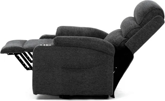 Polohovacie kreslo sivé, elektrické TV-S8348 GREY2