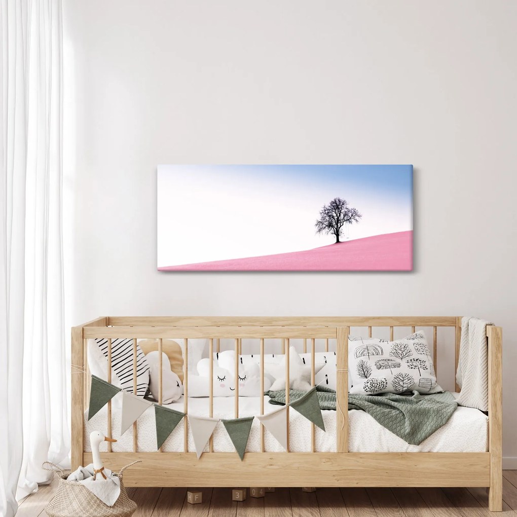 Obraz - Ružový sen (120x50 cm)