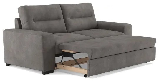 Rozkladacia trojmiestná pohovka COMO tmavošedá