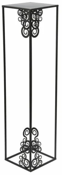 Stojan na kvety 80x24 cm čierna