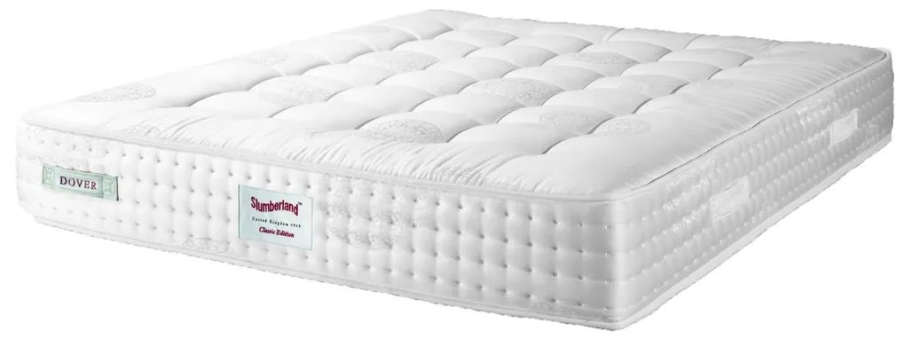 Slumberland DOVER - luxusný matrac s pružinami v taštičkách a s latexom 160 x 190 cm, snímateľný poťah