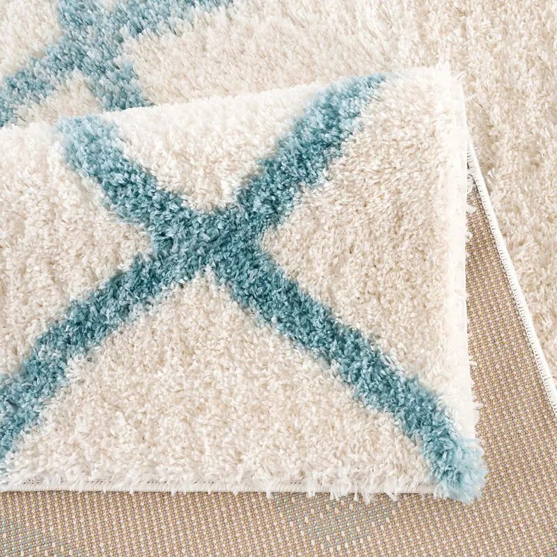 Dekorstudio Shaggy koberec s dlhým vlasom PULPY 563 - modrý Rozmer koberca: 160x230cm
