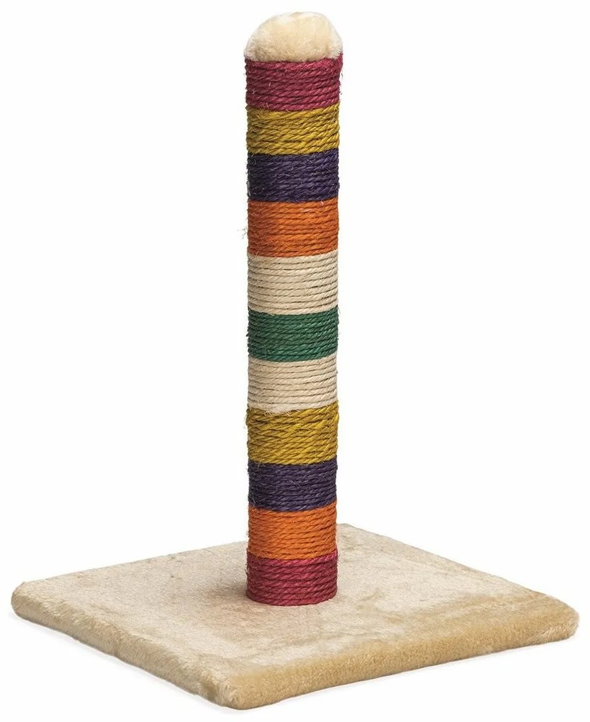 Beeztees Škrabadlo Anja dúhové, 30 x 30 x 45 cm