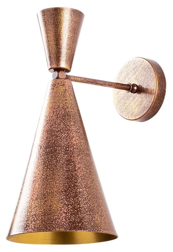 Nástenné svietidlo Berceste VII zlaté