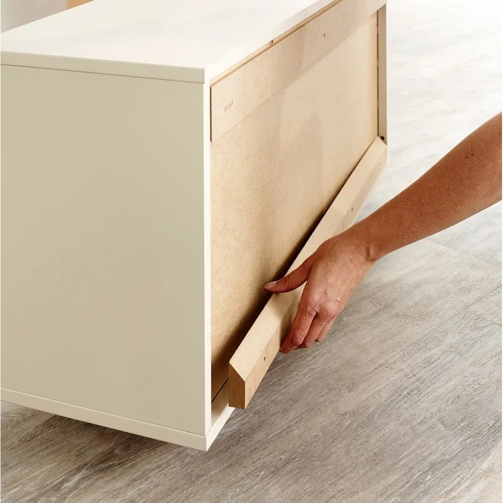Biely modulárny policový systém 68,5x69 cm Mistral Kubus - Hammel Furniture