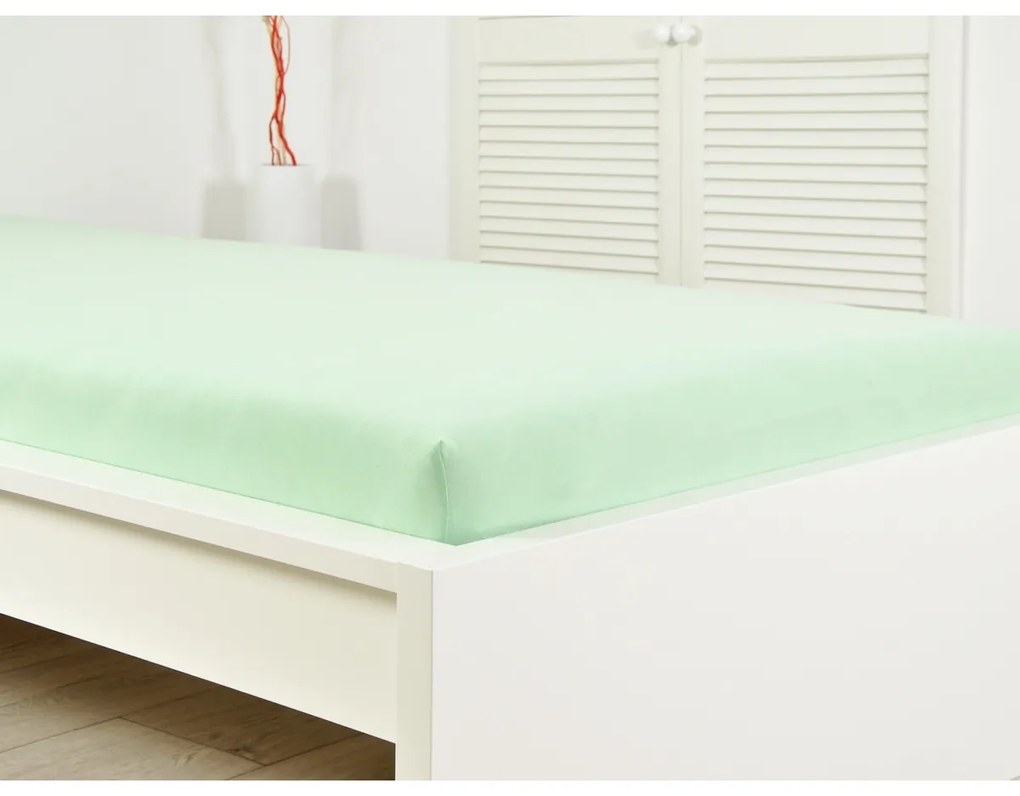 4Home jersey prestieradlo Ideál zelená, 200 x 200 cm