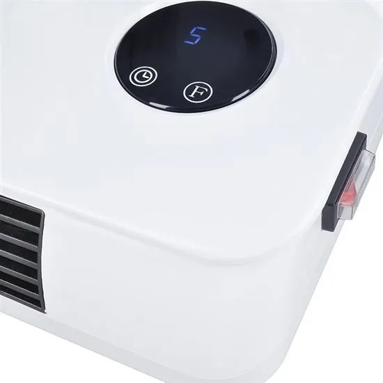 SOLIGHT Nástenný keramický ohrievač, 2000W, biela