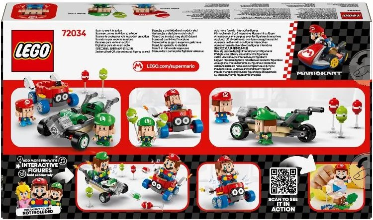 Lego® Super Mario 72034 Mario Kart™ – Baby Mario vs. Baby Luigi (100401229)