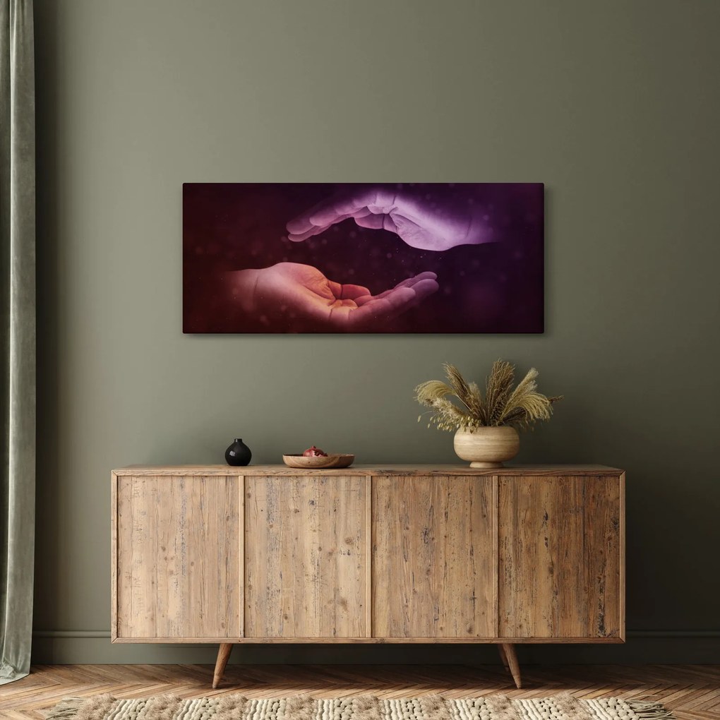 Obraz rúk (120x50 cm)