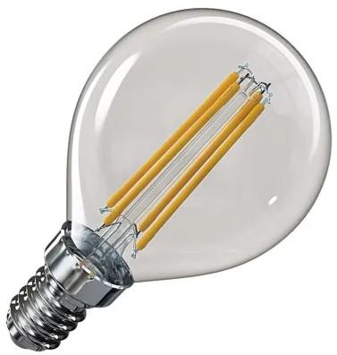 EMOS LED filamentová žiarovka, MINI, 4W, E14, denná biela