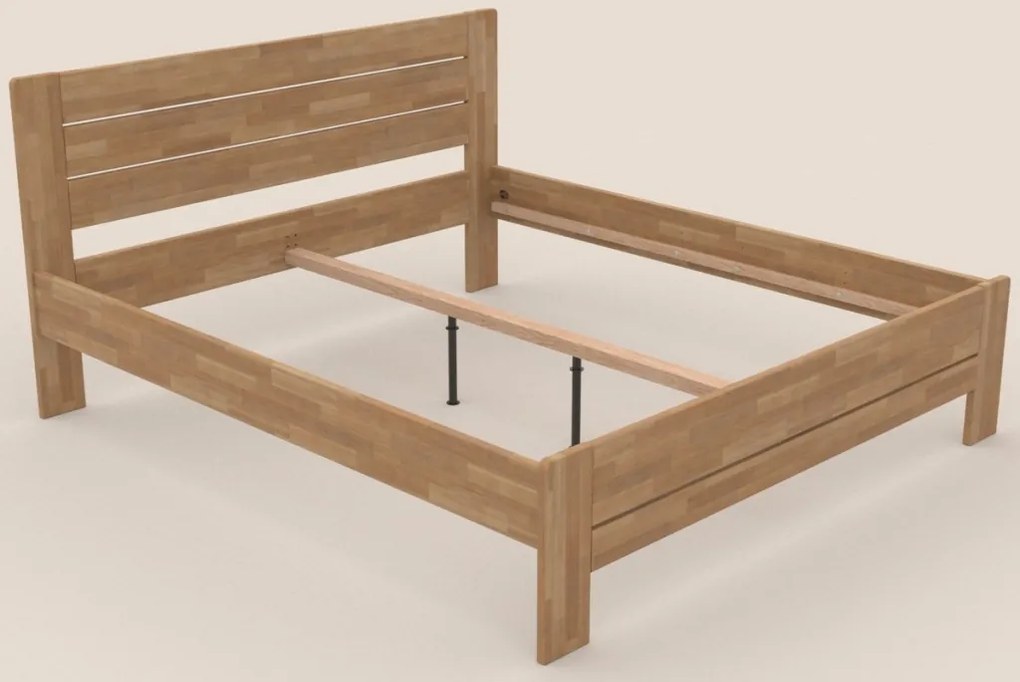 Posteľ Emilia 180x200 cm, prírodný buk