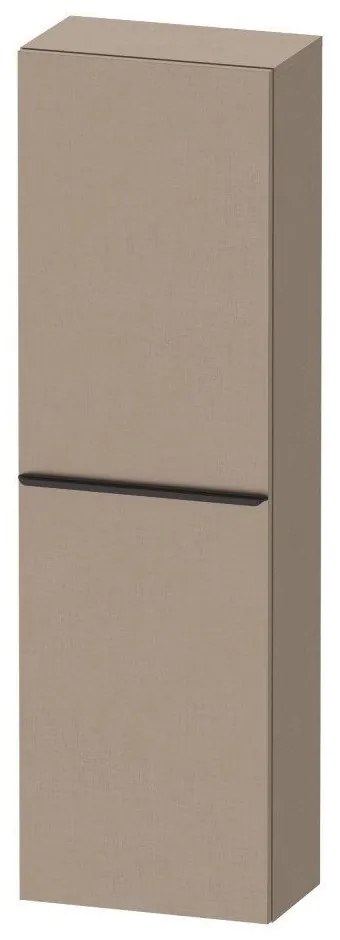 DURAVIT D-Neo závesná polovysoká skrinka, 1 dvierka, pánty vľavo, 400 x 240 x 1320 mm, plátno, DE1318L7575
