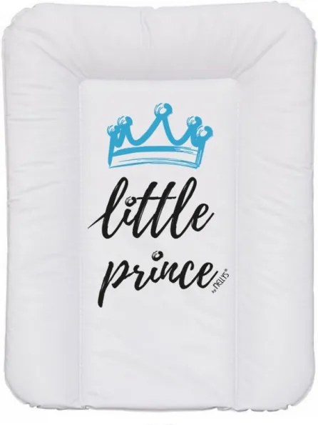 NELLYS NELLYS Přebalovací podložka, měkká, Little Prince, 70 x 50cm, bílá