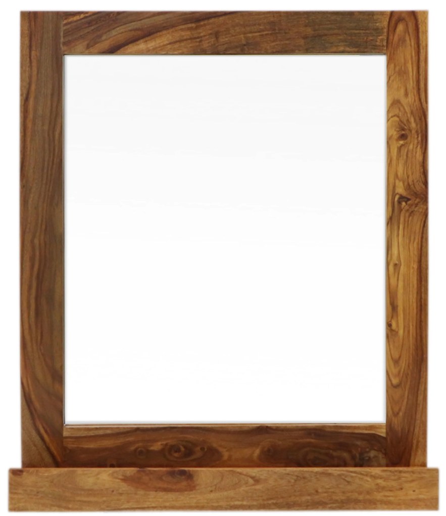 furniture-nabytek.cz - Zrkadlo Amba 80x70 z indického masívu palisander