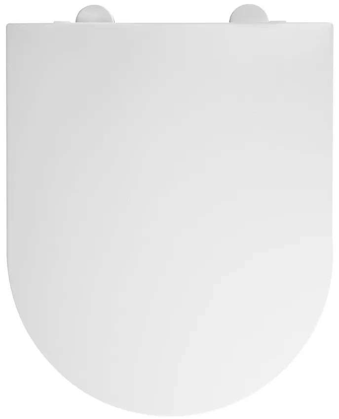 Isvea Isvea, SISTEMA A WC sedátko SLIM, Soft Close, Easy Take, biela, 40KF0200I