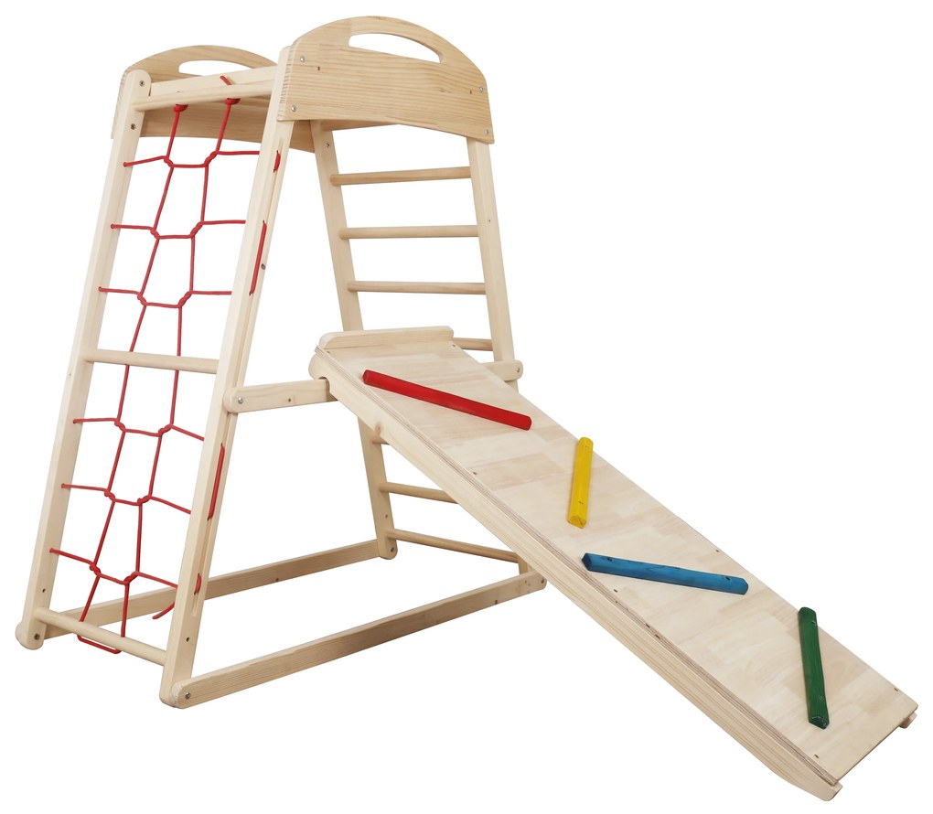 Aga4Kids Detská drevená preliezačka MR6145