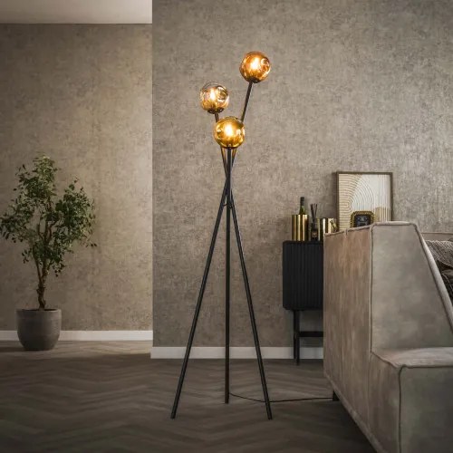 Stojaca lampa 77-76 Molecule 3L Multicolour Glass - Komfort-nábytok