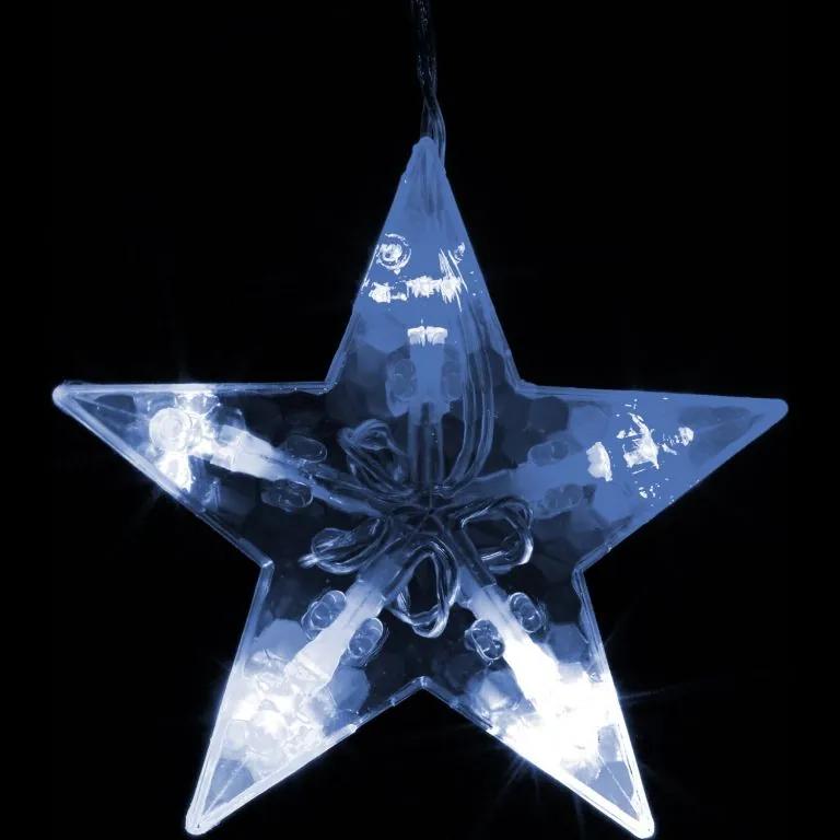 VOLTRONIC 59575 Vianočná dekorácia - svietiace hviezdy - 150 LED studená biela