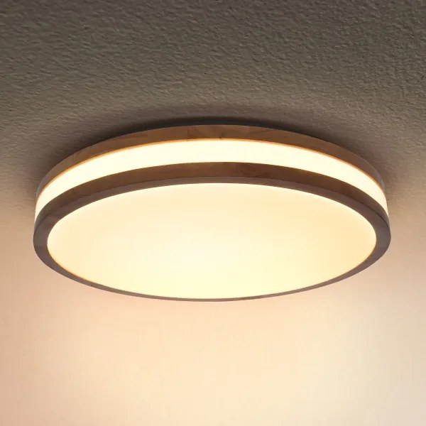 Brilagi - LED Stropné svietidlo MOLINA LED/24W/230V dub pr. 29 cm