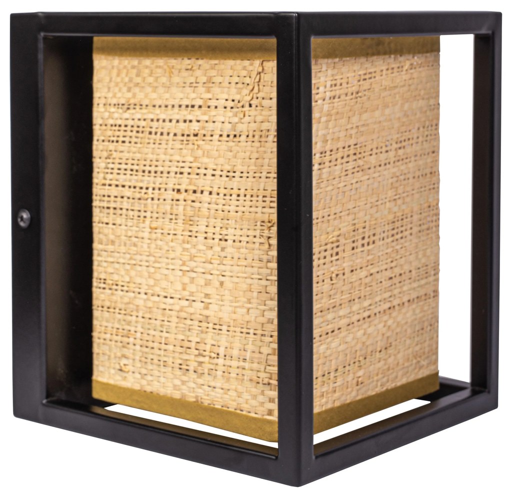 Toolight Toolight, nástenné svietidlo 1xE27 APP1286-1W, čierna-hnedá, OSW-00924