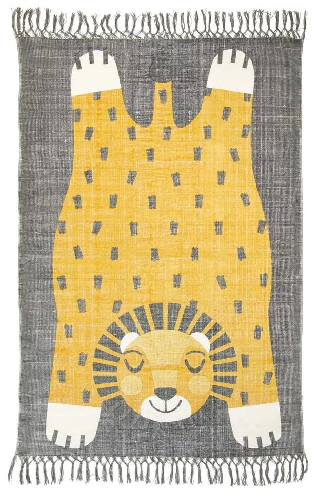 Detský ručne potlačený koberec Nattiot Baba, 110 x 170 cm