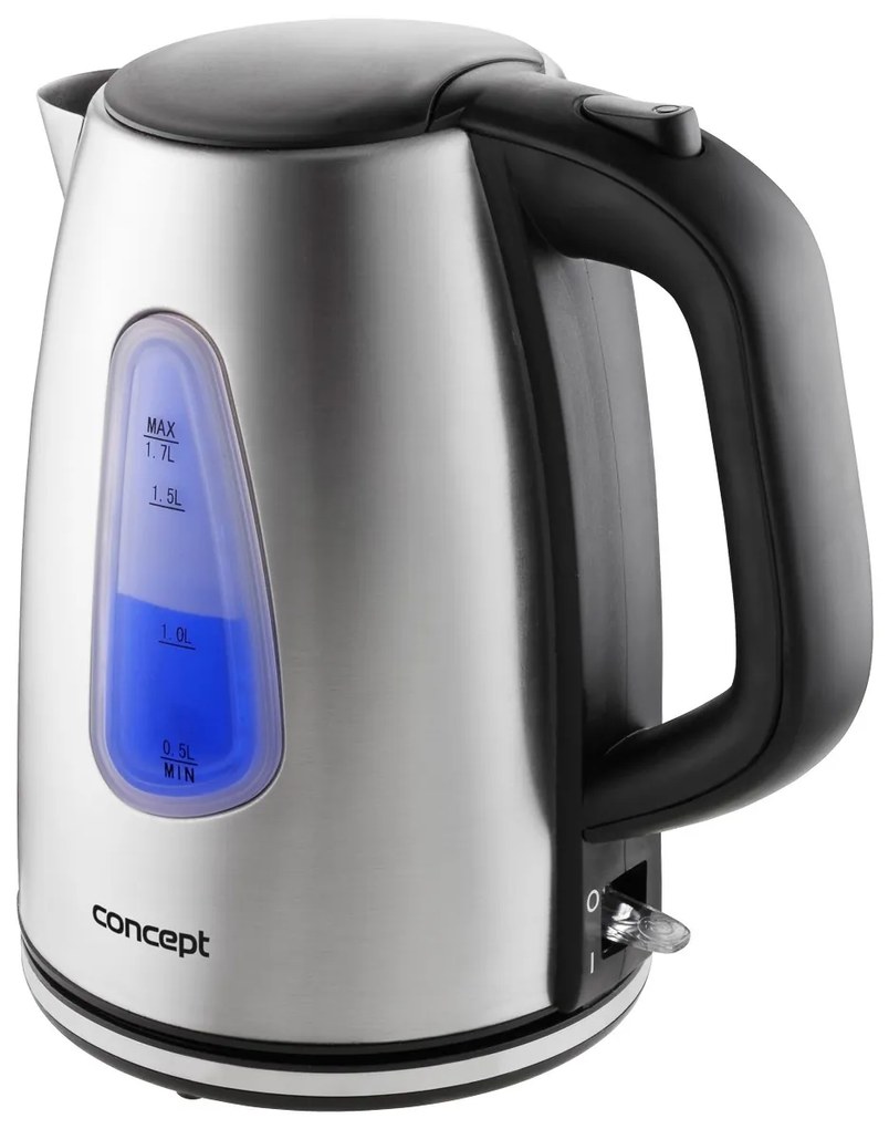 Concept RK3230 rýchlovarná nehrdz. kanvica, 1,7 l