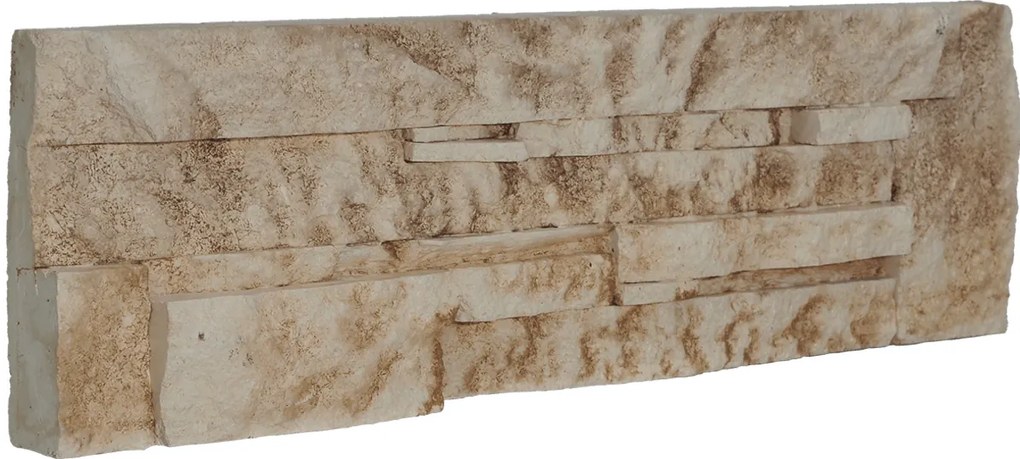 Obklad Vaspo Kámen lámaný béžovohnědá 10,7x36 cm V53004