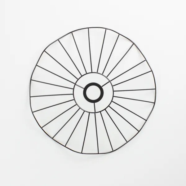 Brilagi - LED luster na lanku CERIA WIRE 1xE27/40W/230V Ø 40 cm čierna