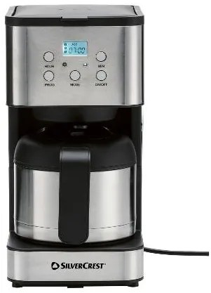 Silvercrest® Kávovar na filtrovanú kávu + Napeňovač mlieka EDS SMA 500 H1 (800011599)