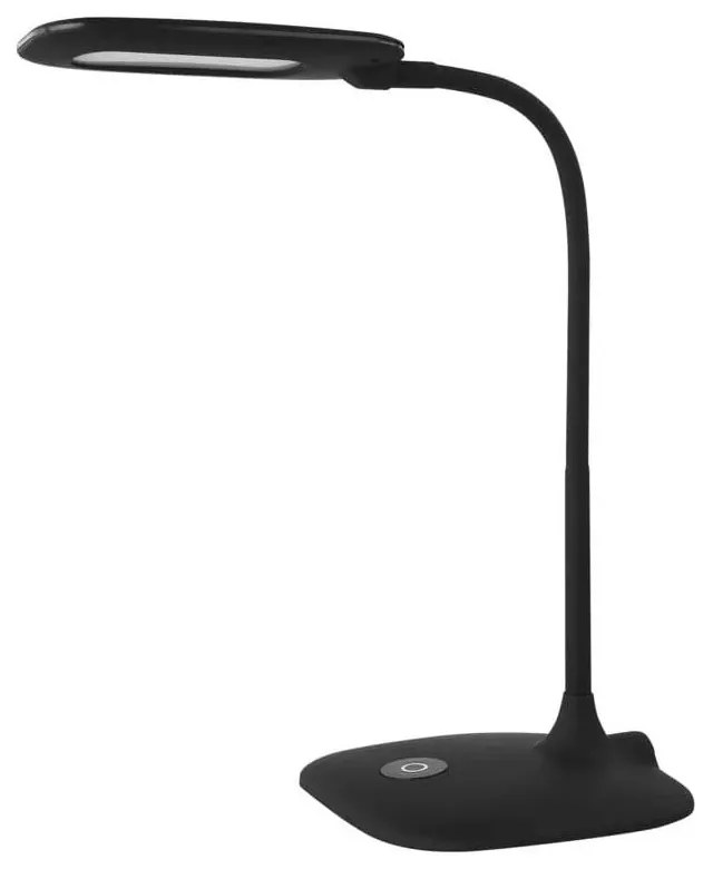 Matne čierna LED stmievateľná stolová lampa (výška 55 cm) Stella – EMOS