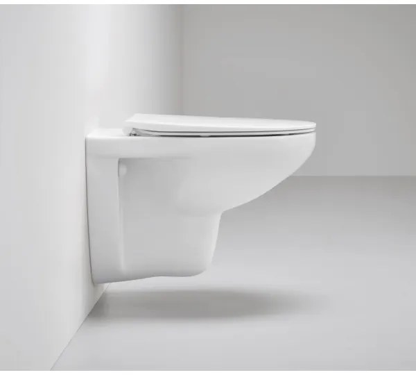 GROHE 39427000 - Závesné WC BAU CERAMIC 368 x 531 mm keramika/biela
