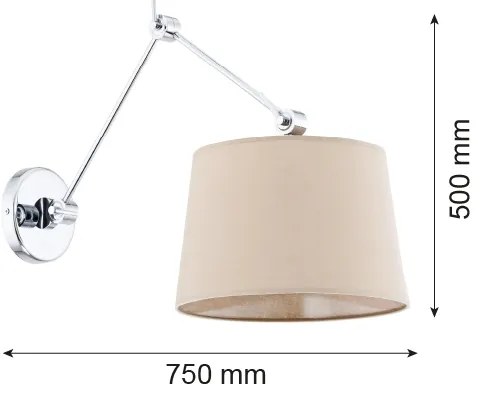 Argon 3546 - Nástenné svietidlo ZAKYNTOS 1xE27/60W