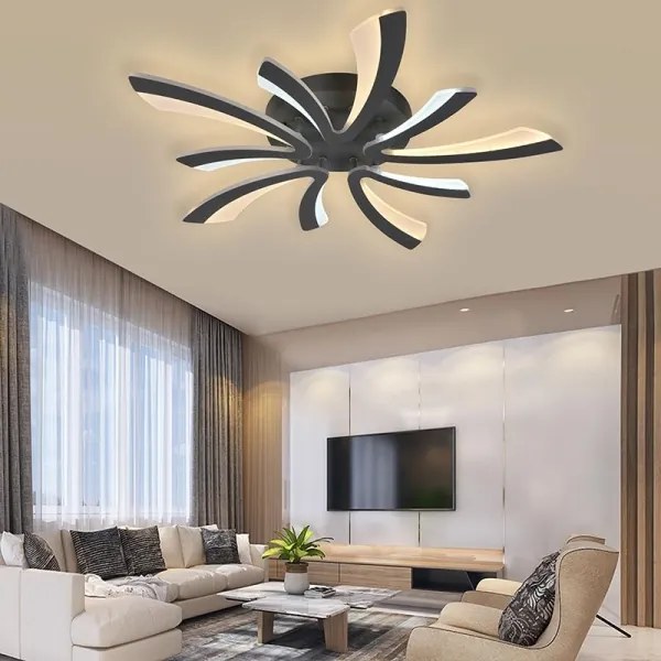 LED Stmievateľný prisadený luster LED/55W/230V 3000-6500K + DO