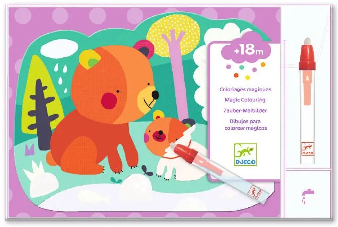 Kúzelné maľovanky – Čo sa skrýva v lese?