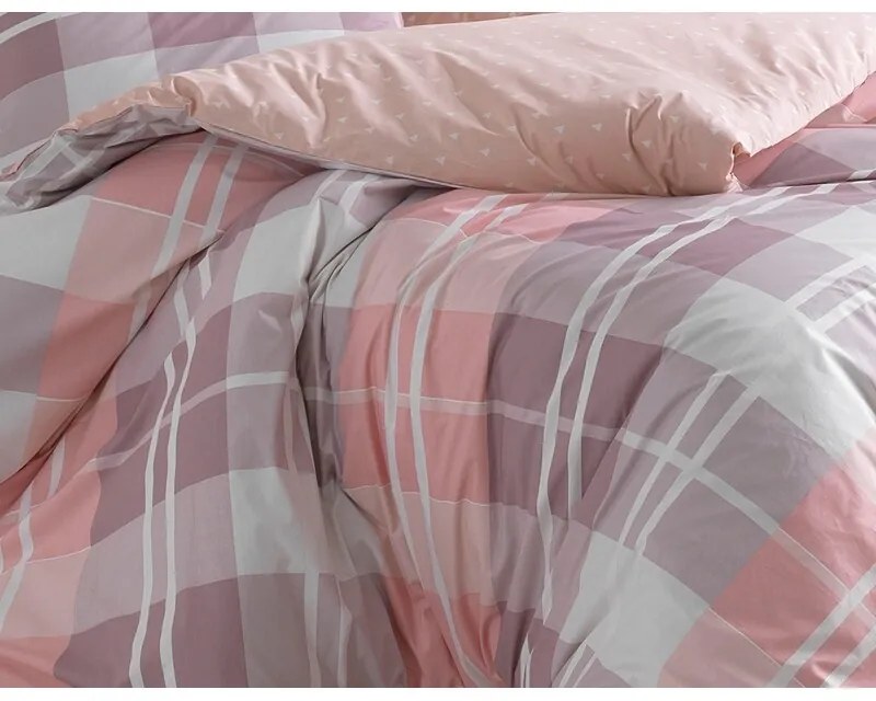 BedTex Bavlnené povlečení Mark růžová, 140 x 200cm, 70 x 90 cm, 140 x 200 cm, 70 x 90 cm