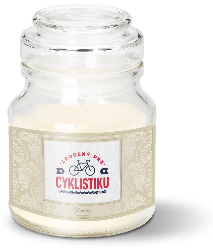 Sablio Sviečka Zrodený pre cyklistiku - 120 g