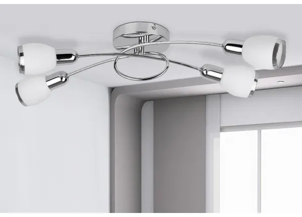 Rabalux 6063 - Stropné svietidlo ELITE 4xE14/40W/230V