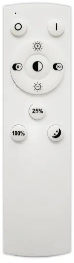 Top Light - LED Stmievateľný luster na lanku LED/30W/230V biela + diaľkové ovládanie