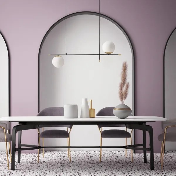 Maytoni MOD048PL-02G - Luster na tyči NOSTALGIA 2xE14/40W/230V